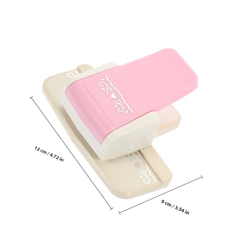 Perforadora de papel portátil para manualidades de color aleatorio 2