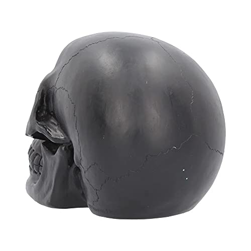 Nemesis Now B4341M8 Geode Skull Figurine, Black And Purple Gothic Glitter Crystal Skull Figurine thumb #3