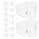 Angoily 15 juegos Kit para Hacer Velas Mechas y Recipientes Forma de Corazón Accesorios para Velas Aromáticas Envases Pequeños y Reutilizables para Manualidades