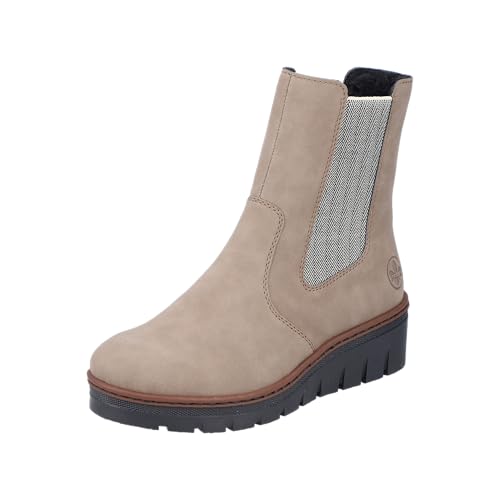 Rieker X9180 Bottine Chelsea Femme pieds sensibles marcher sans douleur