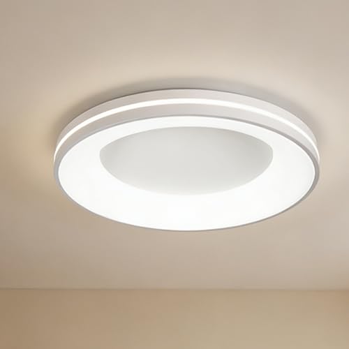 Plafón de techo de 24 pulgadas con luz fría brillante para cocina residencial