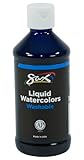 Sax True Color Concentrated Washable Liquid Watercolor - 8 Ounces - Blue