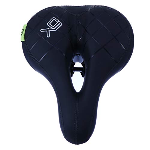 BESPORTBLE Assento da Bicicleta Confortável Couro PU Grande Largura de Assento Da Bicicleta Da Espum