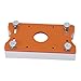 Sorandy Wood Trimmer Router Base, 2 in 1 Slotted Base and Fastening Bracket, Router Slotting Bracket for Inside Diameter 65mm Trimming Machine, Woodworking Tool