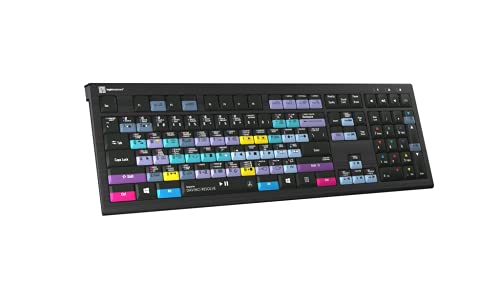 Image of Logickeyboard ASTRA2 Backlit Keyboard for Davinci Resolve - Windows