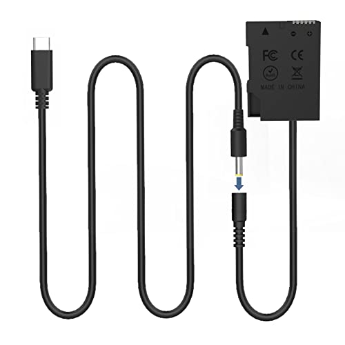 F1TP EP-5A DCカプラー+Type-CケーブルFor Nikon D3100 D3200 D3300 D3400 D3500 D5100 D5200 D5300 D5500 D5600 Df P7000 P7100 P7700 D7800デジタルカメラ