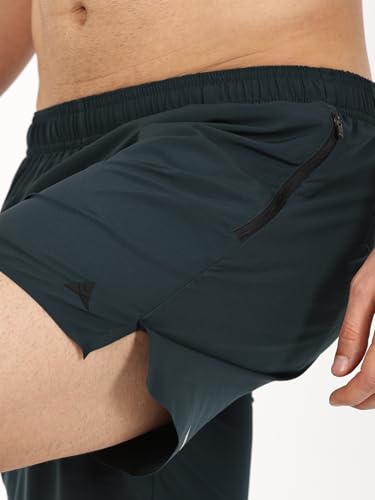 Image of Men's Performance Shorts with Built-in Brief | Quick-Dry, Lightweight Athletic Shorts for Running, Gym, Cycling & Crossfit