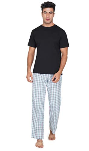 Image of Jocose Men's Cotton Pyjama Bottom Checks Men