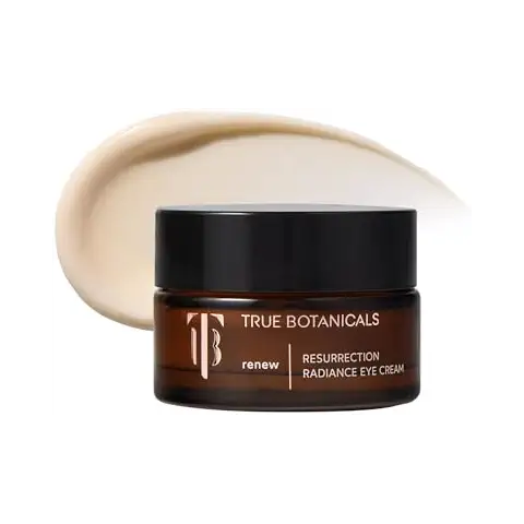 True Botanicals Resurrection Radiance Brightening Eye Cream | Reduces Appearance of Dark Circles, Fine Lines, Wrinkles & Puffiness | Dermatologist Tested, All Natural, Vegan| 0.5 oz | 15 ml Cover