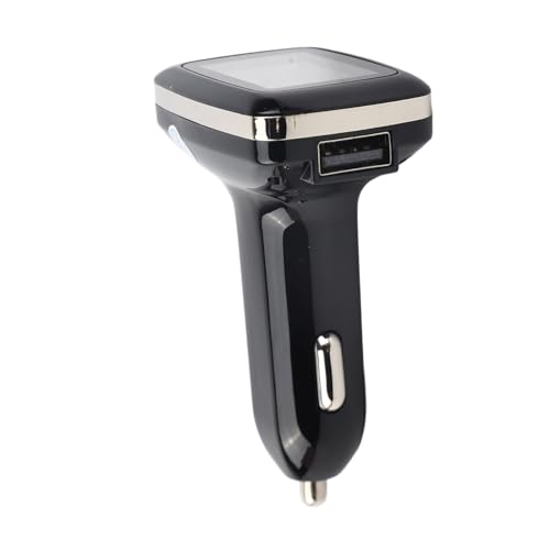 Tbest di Monitoraggio della Pressione dei Pneumatici per Auto TPMS con Accendisigari e 4 Sensori Esterni