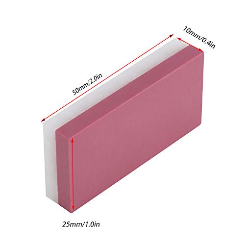 OUKENS Knife Sharpening Stone,White Corundum Dual Sided 3000/8000 Grit Water Stone Sharpener, Polishing Tool for Kitchen, Hunting, Pocket Knives or Blades by Whetstone