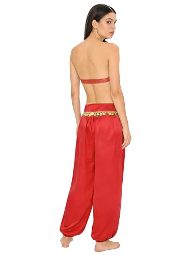 Disfraz de danza del vientre cómodo con pantalón integrado para bailar sin límites 2