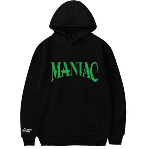 Xkpopfans SKZ Strayk Hoodie MANIAC Concert Sweater Felix Hyunjin Jisung Sweatshirt Jacket