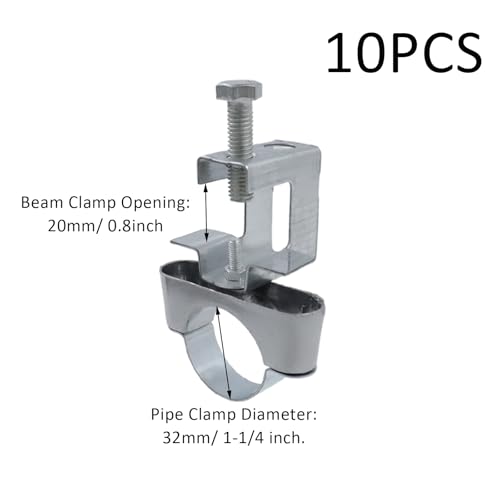 Support de conduit 3,8 cm Coshar pour suspension de bâtiment et fixation de câbles