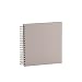 Produktbild Rössler 1329452496 - S.O.H.O. Wire-O Fotoalbum 230 x 230 mm, 30 Blatt, Taupe