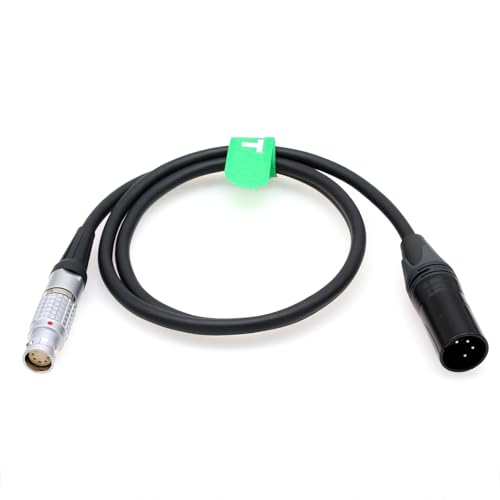 Cable XLR de 4 pines a 8 pines para ARRI Alexa 35 y Mini LF de HangTon longitud de 1 metro
