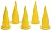 CRL Yellow Plastic Cone Nozzles WGCN