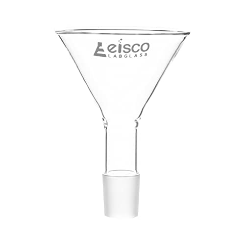 Entonnoir à poudre articulée Eisco Labs 100 mm joint 29/32 borosilicate