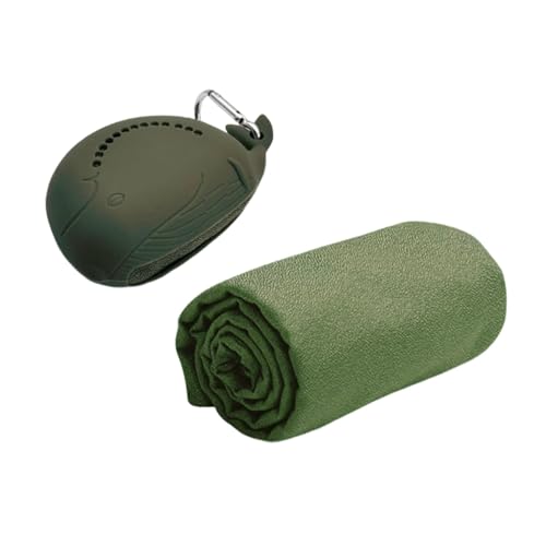 Zxpjkyu Cooling Sport Towel Microfiber Towel Ice Instant for Hot Weather 30cmx80cm Soft Breathable Chilly for Travel Workout, Dark Green