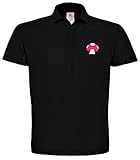 Pilz Muchamor Obst fruckt Besticktes Polohemd Poloshirt Polo Geschenkidee -N348-SW