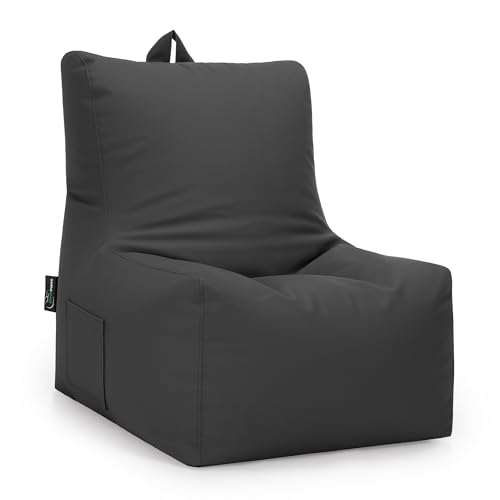 DIVERPUFFS Puff Exterior con Relleno Incluido, Resiste Agua y Sol. Sofa Relax de Jardin Exterior