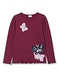Nicht heiß bügeln s.Oliver Junior Girl\'s 10.2.13.12.130.2122518 T-Shirt Langarm, Lilac/Pink 4680, 116-122