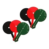 ADOCARN 6個ビリ瞄準練習パッド 久性のあるビリトレーニングツール ど も練
