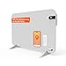 Könighaus 450W Smart 𝗗𝘂𝗮𝗹-𝗜𝗻𝗳𝗿𝗮𝗿𝗼𝘁𝗵𝗲𝗶𝘇𝘂𝗻𝗴 𝐕𝟐 - Standgerät/Wandmontage - WLAN App-Steuerung mit Fernbedienung - inkl. Handtuchhalter, Standfüße & Befestigungsmaterial Farbe: Weiß