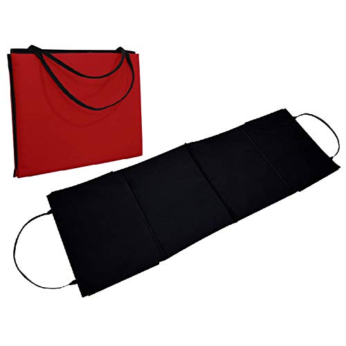 Matelas de Plage Pliable avec Anse de Transport W420_07 Rouge-Bain de Soleil-lit de Plage Cover