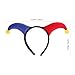 Vaguelly Halloween Clown Headband Clown Theme Hair Accessory for Parties Stage and Festivals Fun and Playful Headdress for All Ages