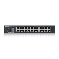 Zyxel Netzwerk Switch 24 Port | Smart Managed Gigabit | GS1900-24E – Ansicht 2