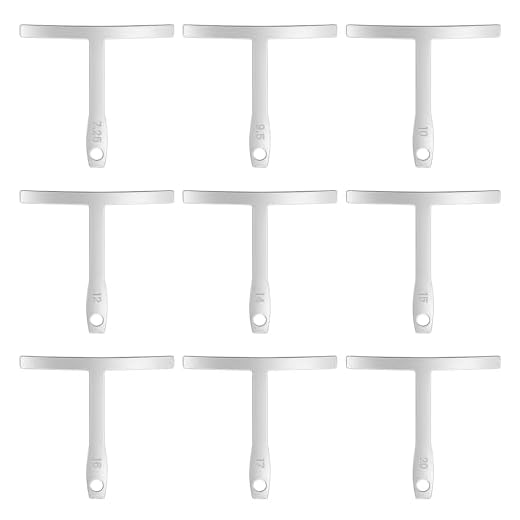 Juego de 9 Galgas de Radio para Guitarra y Bajo, Medidor de Precisión de Radios de Diapasón 7.25" a 20", Herramienta Profesional para Luthier para Ajuste de Alma y Puente