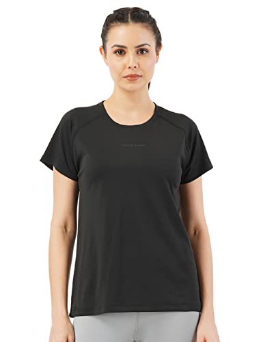 Image of Pump'd Women's Half Sleeve T-Shirt - Athleisure Women's s Fashion Workout Top for Women & Girls | Lightweight Activewear for Running, Sports & Gym - Lightweight, Anti-Odor, Dry Tech, Ultra Soft Seams