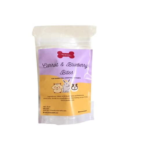 Carrot and Blueberry Treats for Guinea Pigs, Hamsters and Rabbits (20gm) (B0CDPPR6VX) Amazon Price History, Amazon Price Tracker