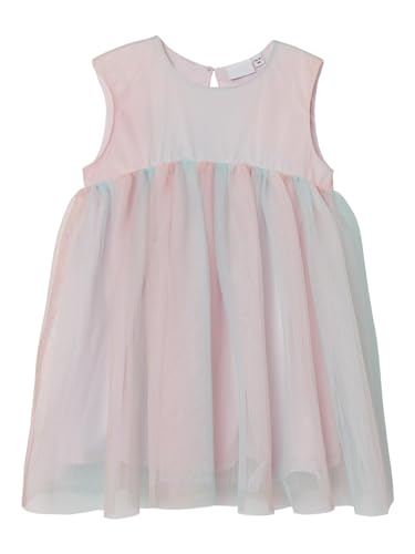 NAME IT Kız Bebek NMFDAINBOW SPENCER Kısa Elbise Toz pembe 1,5-2 yaş