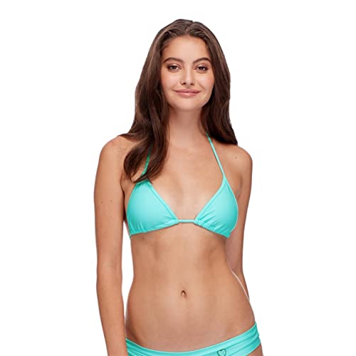 Body Glove Smoothies DITA Solid Slider Triangle Bikini Top for Women