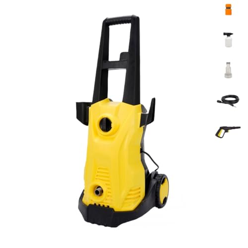 AOUGN 高圧洗浄機 、1800W1500W1200W、家庭用洗車機、ポータブル、IPX5防水、自吸式、水道直結 、自吸両用 、コンパクト、省エネ、過熱防止、高圧ホース3m 、 二重絶縁 、清掃 、強力噴射 、洗車用品、ベランダ 外壁 コケ 除去 、家庭