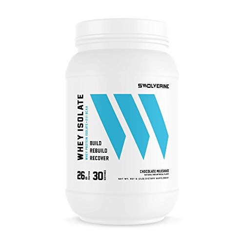 Whey Protein Isolate | 26g Protein, Grass-Fed rBGH Free, Non-GMO, Added Digestive Enzymes (30 Servings) (Chocolate Milkshake)