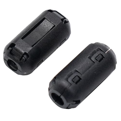 Vilgftyiet TDK - Filtro supresor de ruido de núcleo de ferrita de 5 mm para Ring para protección EMI RFI en USB, audio, cables de video, paquete de 2 o 5 (2 unidades)