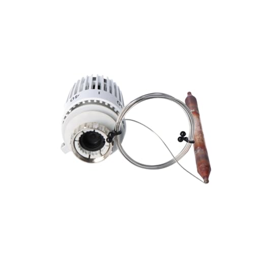 Heimeier Thermostat- Kopf mit Wärmeleitsockel und Spiralfeder, 20- 50 Grad 2m 6402- 00.500-6