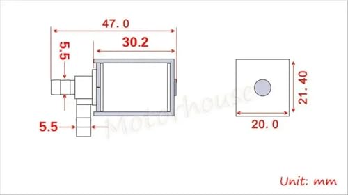 Électrovanne électrique micro-mini 12V étanche pour réguler le petit débit d'eau - 4