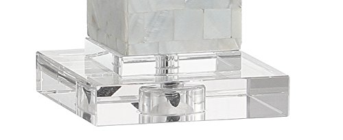 JONATHAN Y JYL1053A-SET2 Set of 2 Table Lamps Noelle 28.5" Seashell LED Table Lamp Coastal Contemporary Bedside Desk Nightstand Lamp for Bedroom Living Room Office College Bookcase, White - Image 8