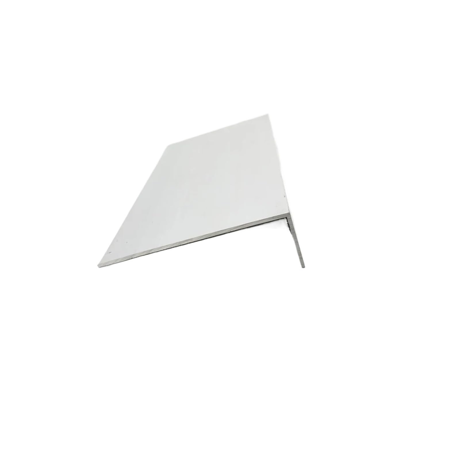 Perfil De Aluminio En Ángulo Recto 6063 De 25 X 80 Mm De Grosor, 1,5 Mm Y 4 Mm, En Forma De L, De Aleación De Aluminio, For Decoración.(25x 80 x thick 4mm-500mm)