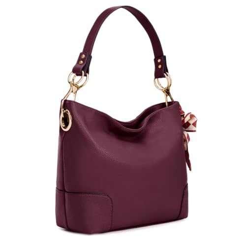Image of Montana West Hobo Bags for Women Top Handle Satchel Shoulder Purse Bucket Handbag