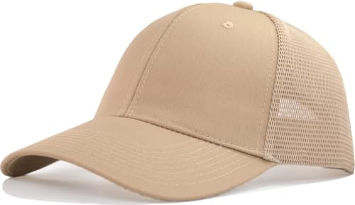 Image of TSSGBL Classic Plain Baseball Cap, Small /M-L /XL-3XL Big Head Fit, Unisex Adjustable Cotton Structured Golf Dad Hat