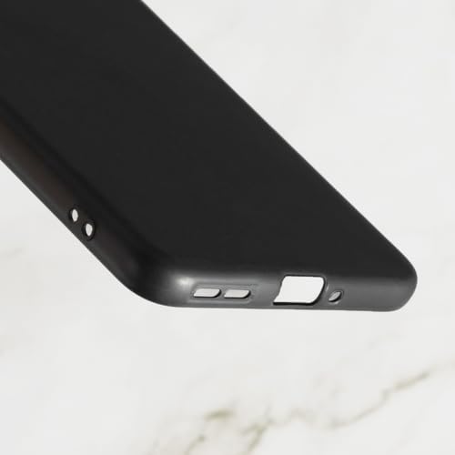 Image of Soft Liquid Silicone Back Cover Case for Motorola Moto Edge 70 5G | Camera Protection Bump | Shockproof Back Cover Case for Motorola Moto Edge 70 5G (Matte|Black)