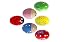 BEST Set of 6 Wooden Percussion Musical Egg Maracas Egg Shakers for Children, School Ensembles Includes Carry Bag