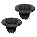 REElua 2Pcs Tweeters 98MM Speakers 150W 4-8ohm Trebles Ceramic Piezo Loudspeakers Round Horn