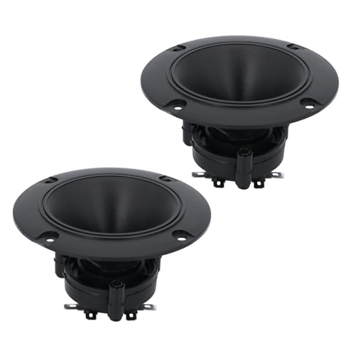 HEYZAKKA 2Pcs 96mm Speakers 4Inch 4-8Ohm 30W 150W Loudspeaker Trebles Sound for Home Theaters Trebles Loudspeakers