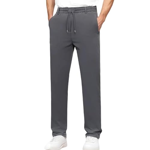Meshirons - Ice Silk Mesh Panel Casual Pants, Meshirons Mens Pants, Breathable and Perspiration-Wicking, Quick-Drying